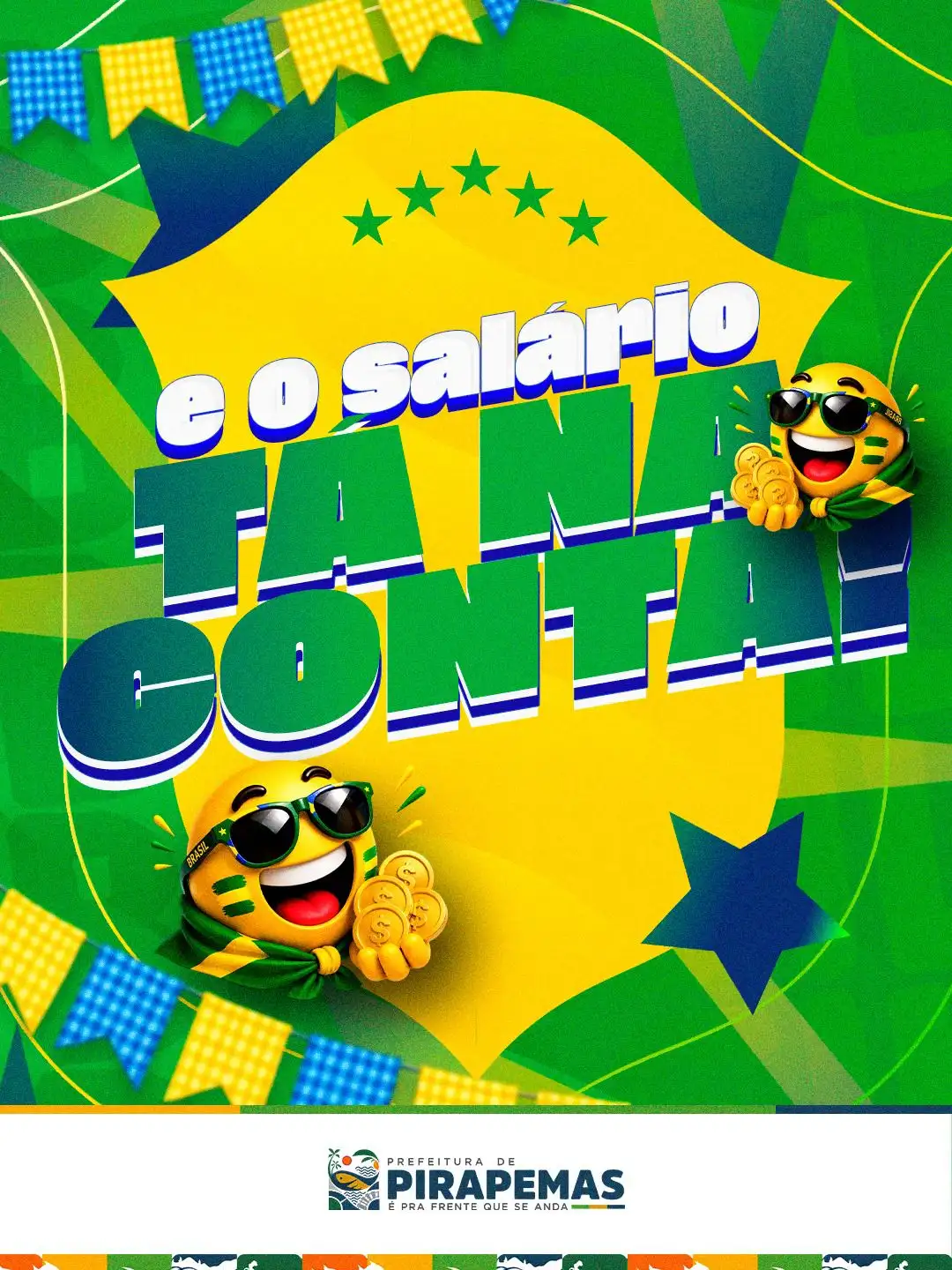 💳 Salário na conta e compromisso garantido! ⚽🇧🇷