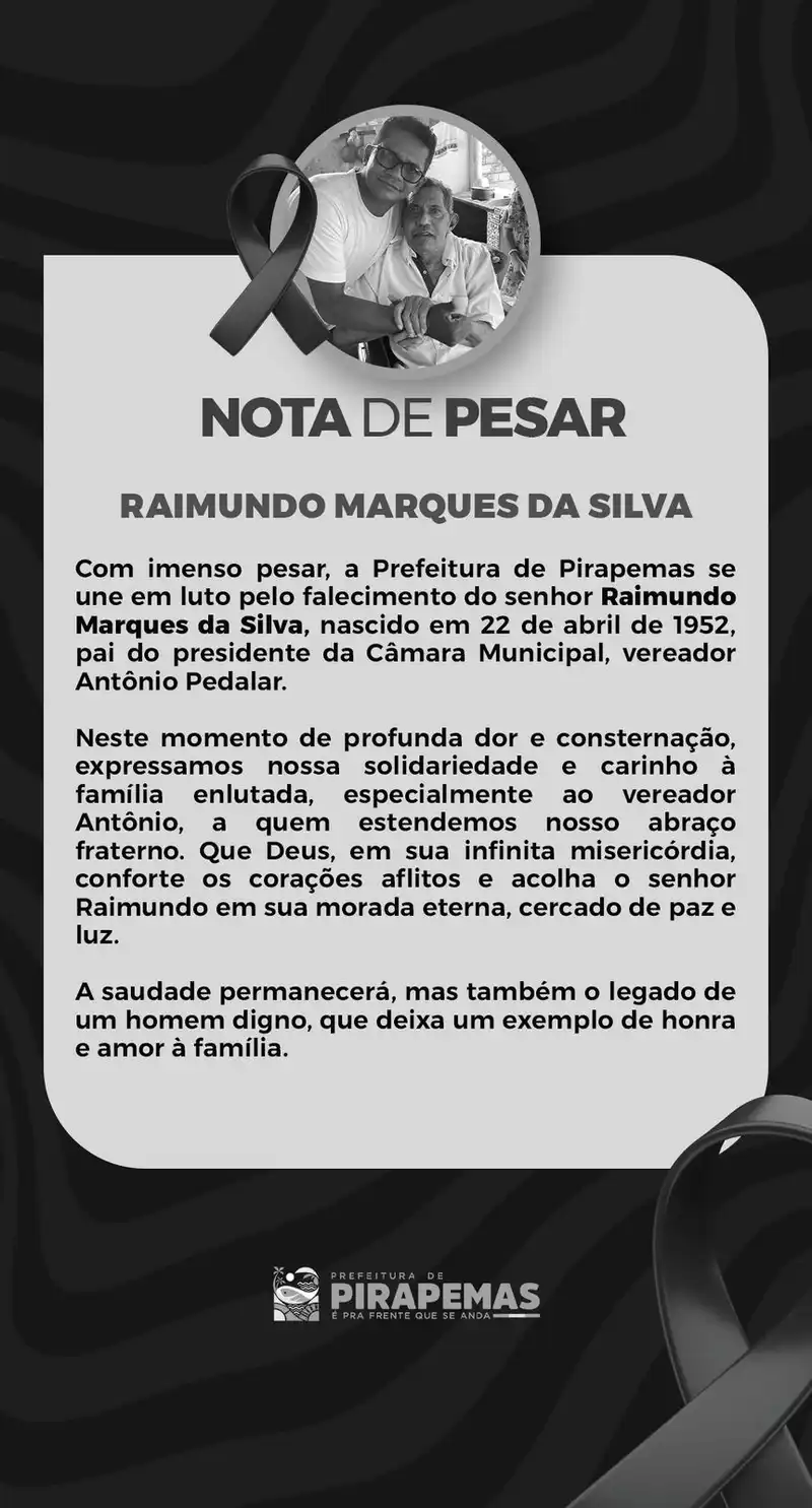 Nota de pesar