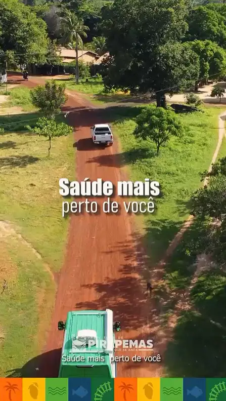 Cuidado que chega onde o povo está. 🩺❤️