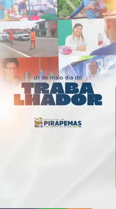 DIA DO TRABALHADOR!