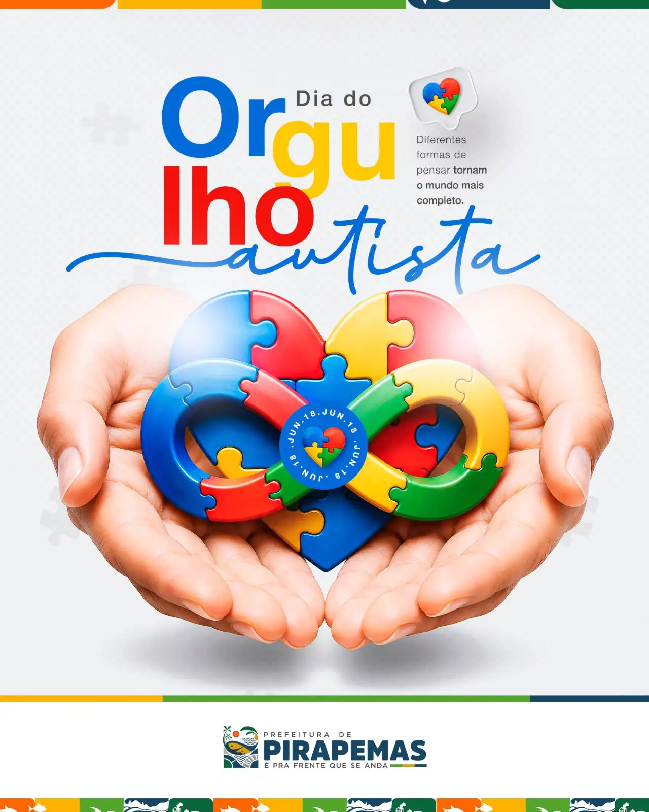 🧩💙 Dia do Orgulho Autista
