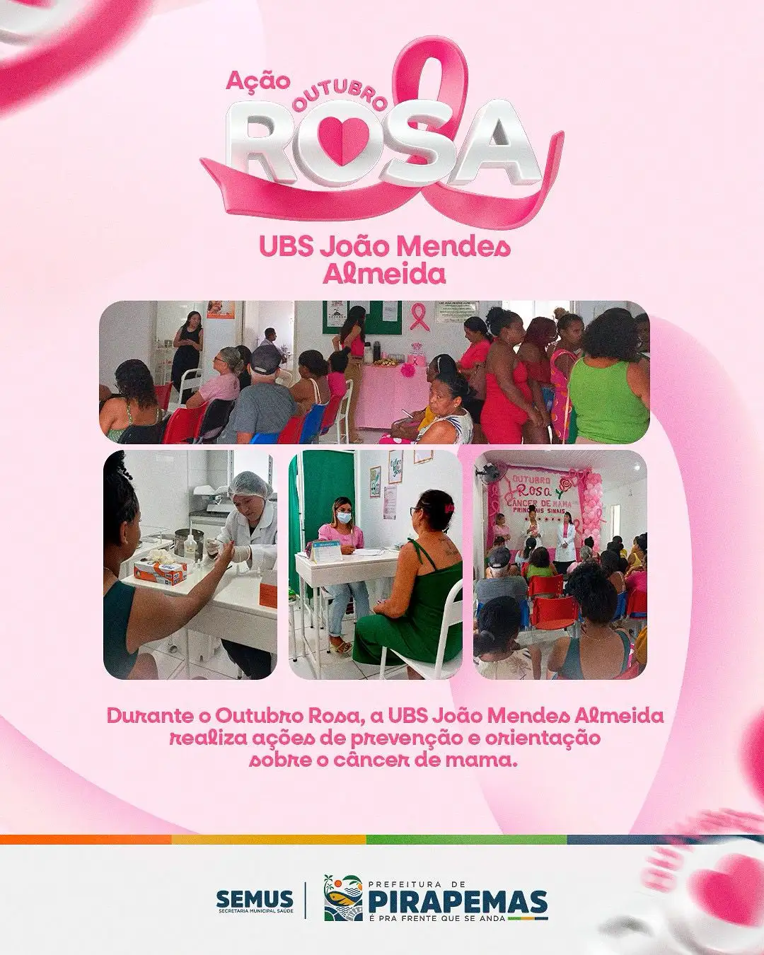 💗 Outubro Rosa – UBS João Mendes Almeida