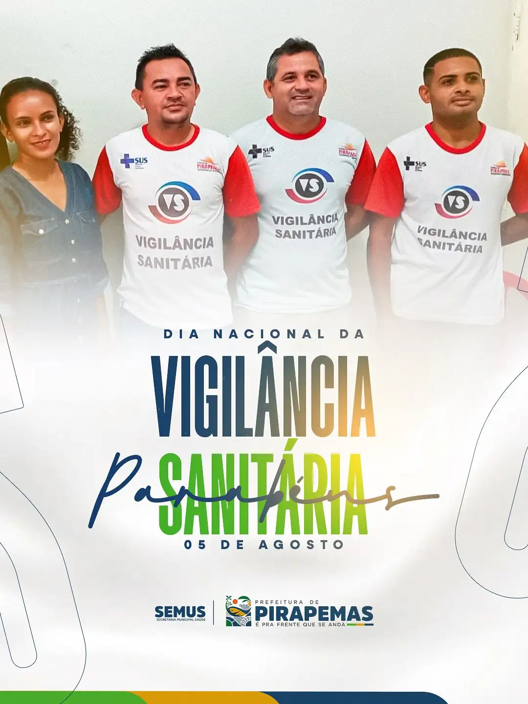 Dia Nacional da Vigilância Sanitária!