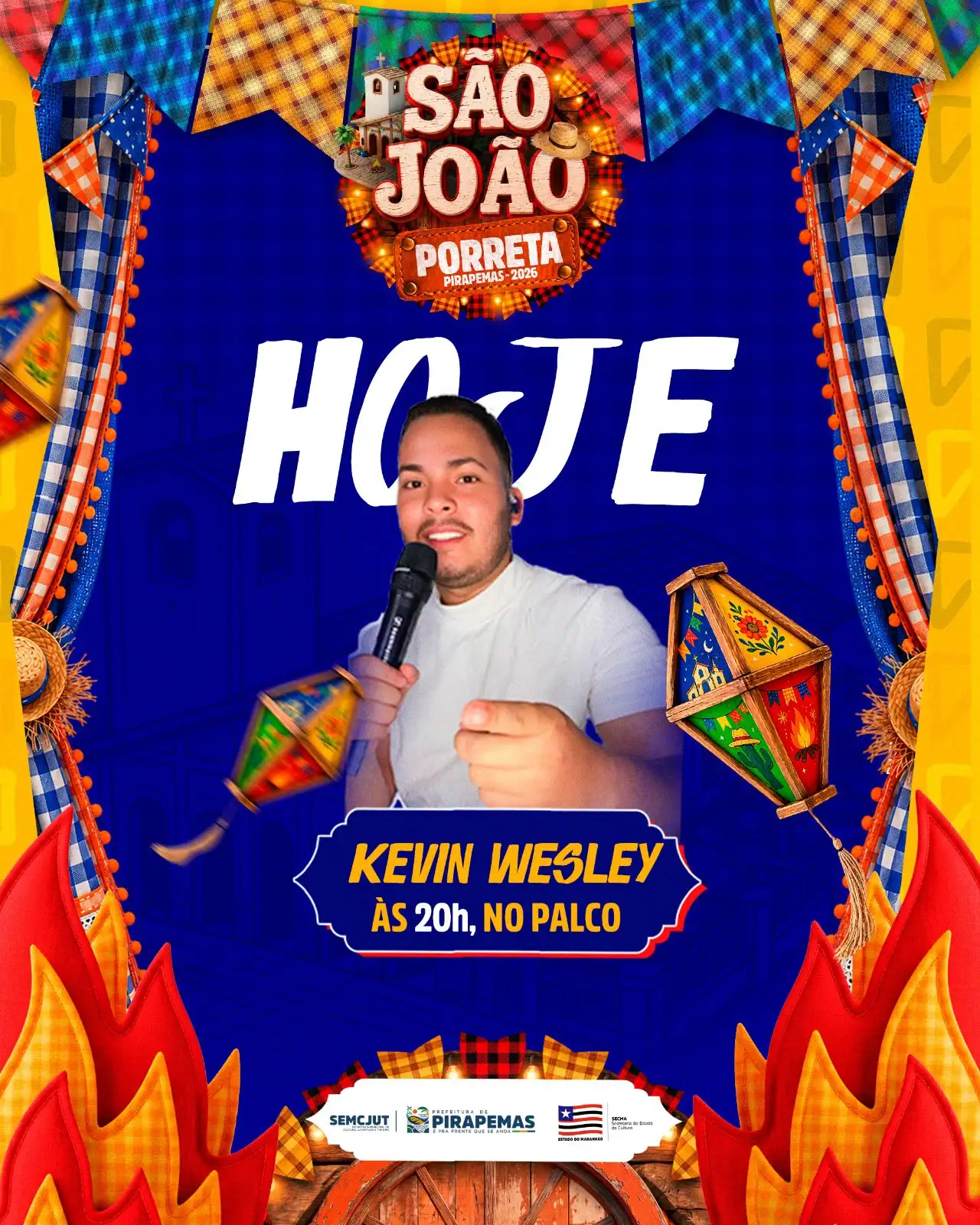 🎉 É hoje!