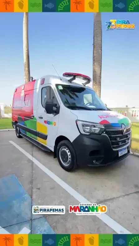 Ambulância zero km! 🚑