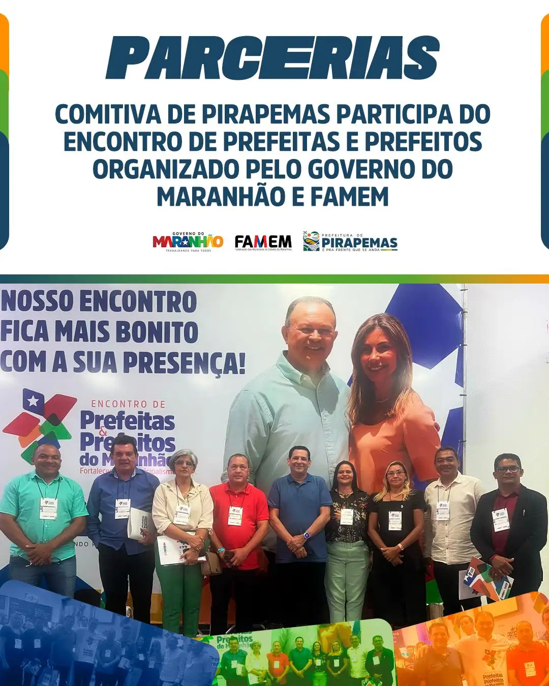Encontro de Prefeitas e Prefeitos promovido pelo Governo do Maranhão em parceria com a FAMEM