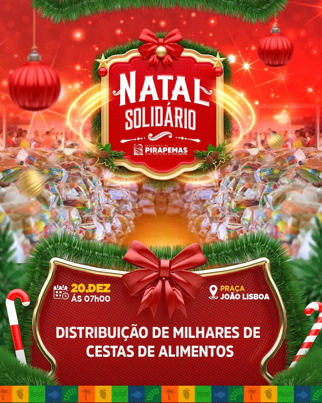 🎄 NATAL SOLIDÁRIO – PIRAPEMAS 🤝
