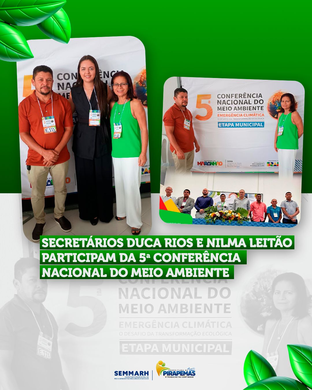 5ª CONFERÊNCIA NACIONAL DO MEIO AMBIENTE
