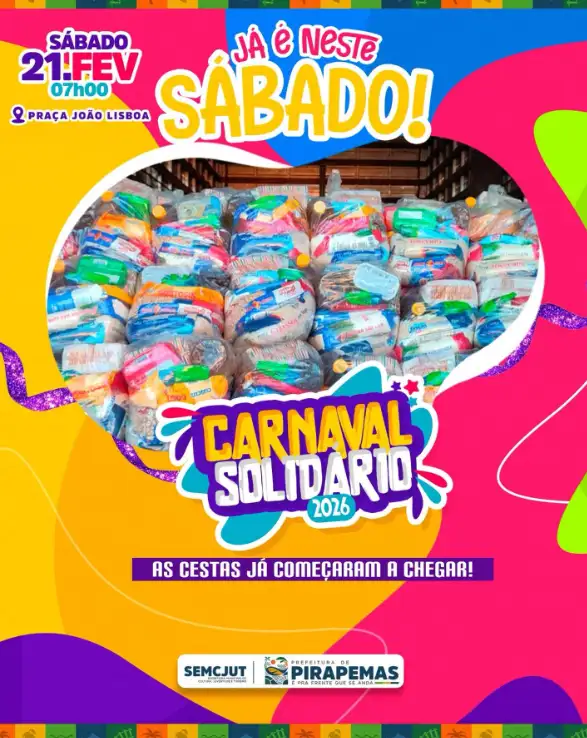 Carnaval Solidário 2026🎭🤝