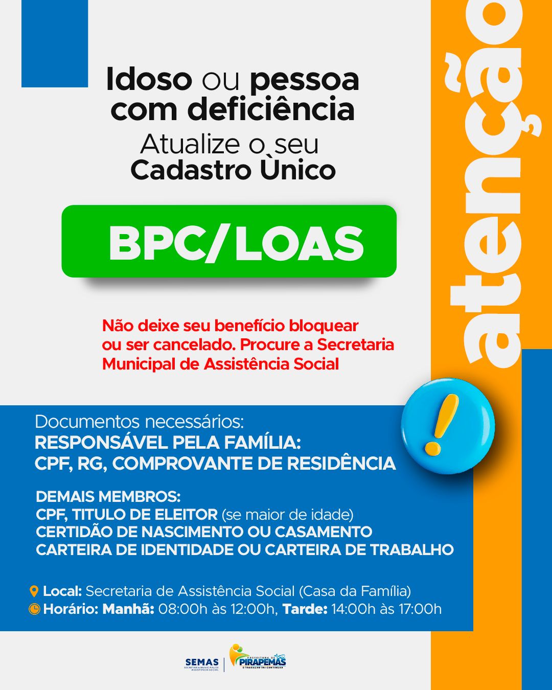 Atenção!