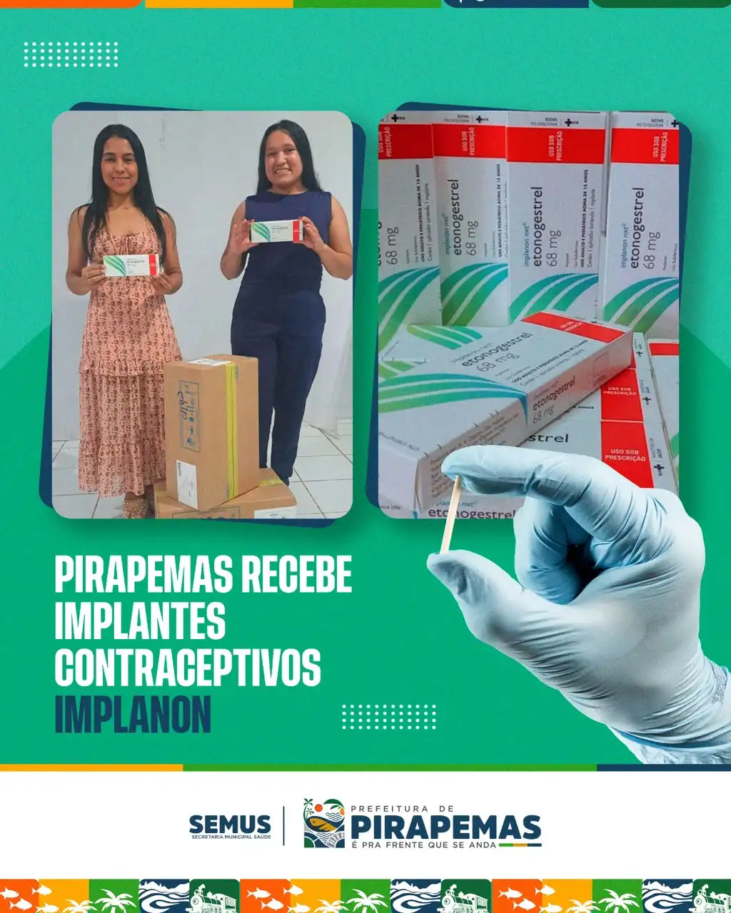 Mais uma conquista para a saúde das mulheres de Pirapemas! 💚