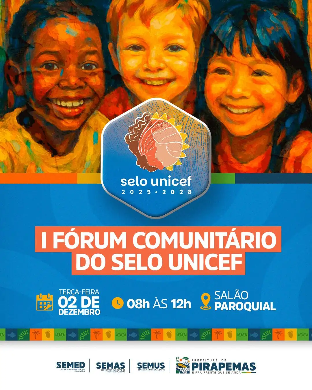 I FÓRUM COMUNITARIO DO CELO UNICEF